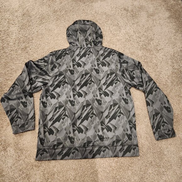 Men's Under Armour Sweatshirt - Large - Grey and Black - Picture 4 of 6